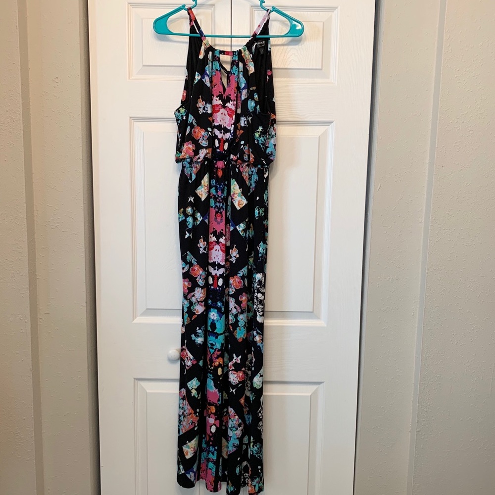 Nicole by Nicole Miller black maxi dress